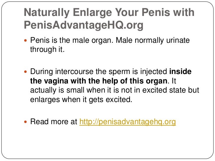 To Naturally Enlarge Penis 105