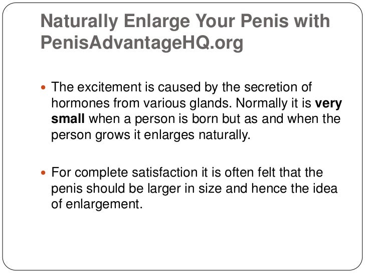 How To Enlarge Your Penis Naturally 89