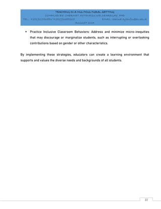 ___Teaching in a Multicultural Setting - Lecture Notes.pdf