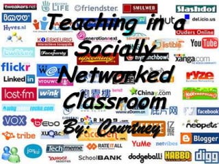 Teaching in a Socially Networked Classroom By: Courtney 