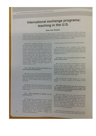 Teaching in the USA | PDF