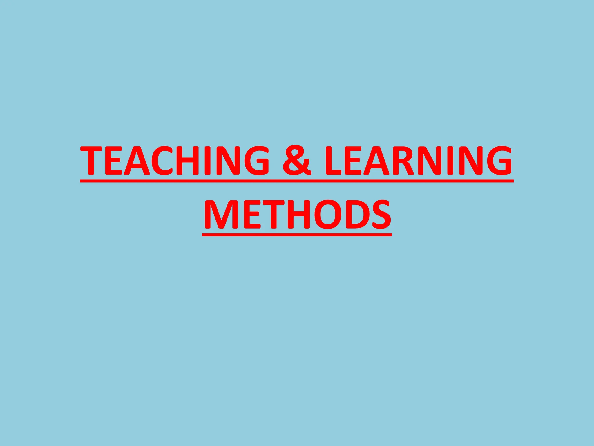 teaching-learning-methods-ppt