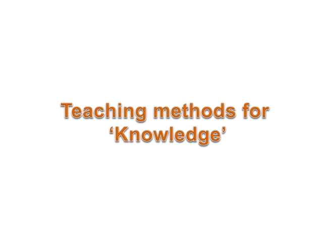 Teaching learning methods & Interactive innovative teaching | PPT