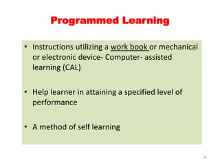 Teaching learning methods & Interactive innovative teaching | PPT