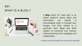 Developing a Blog for a natural science class.pptx
