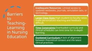 teaching learning process-1. principles and barriers | PPTX