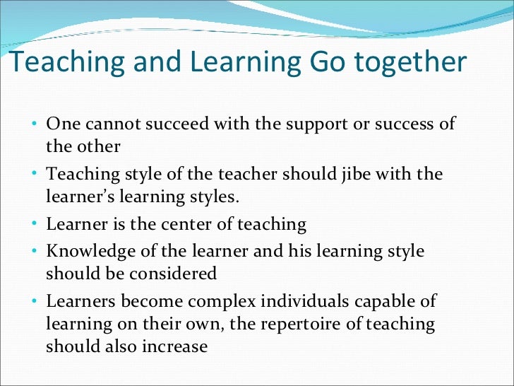 Teaching as a Process
