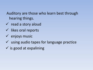 Teaching listening to young learners | PPTX