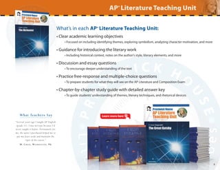 Teaching Literature Guidebook | PDF