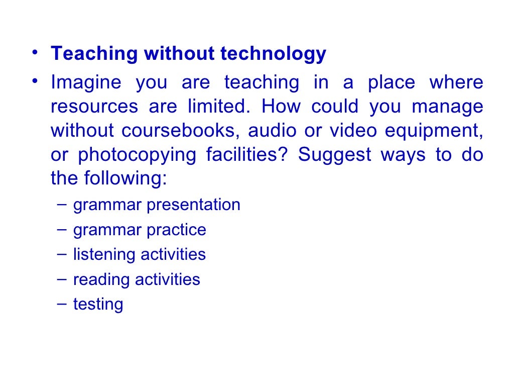 Teaching materials and resources