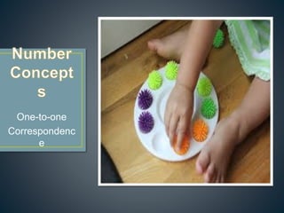 One-to-one
Correspondenc
e
 