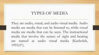 Teaching media | PPT
