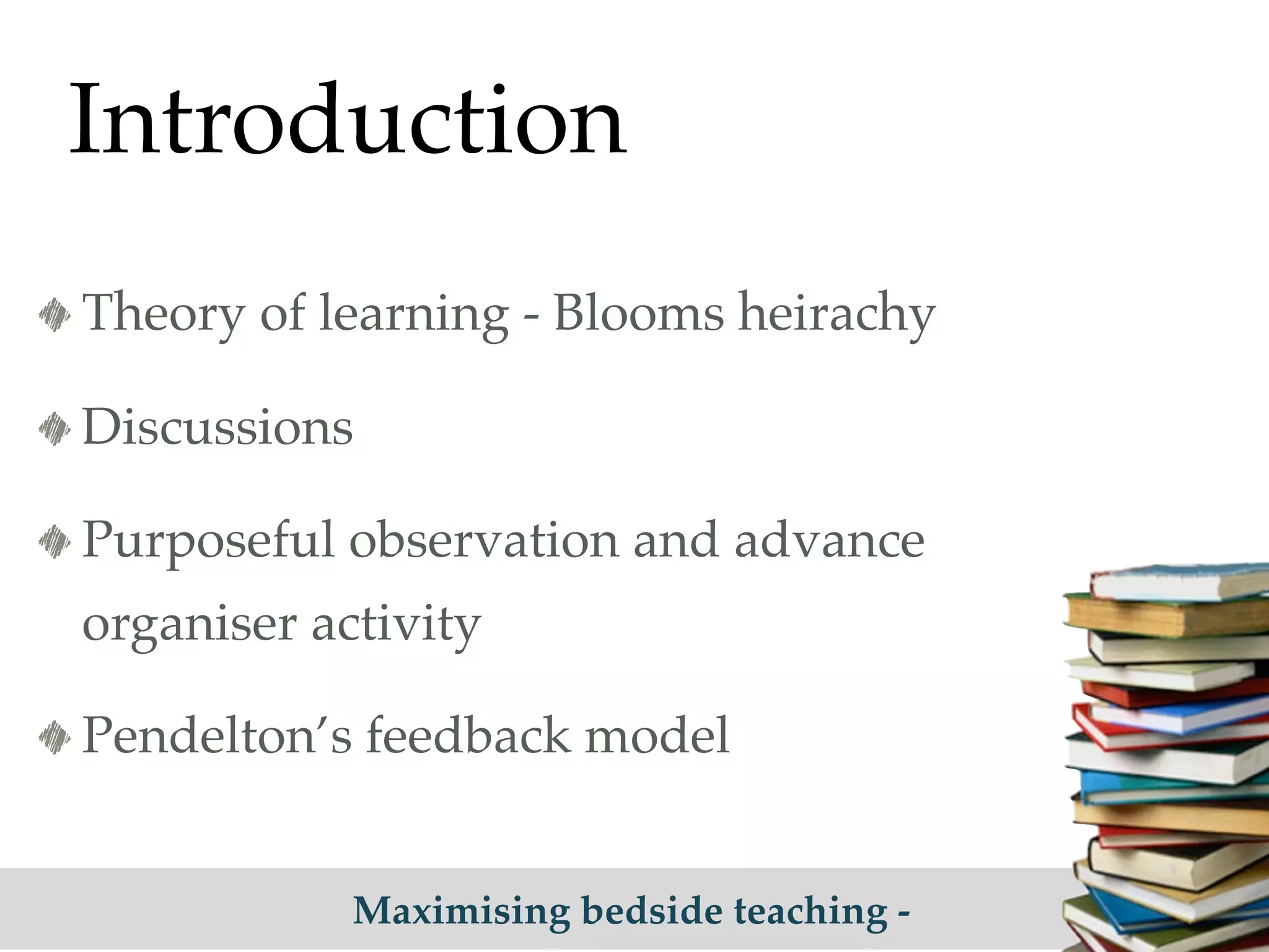 Medical Student Introduction Teaching medical students | PDF