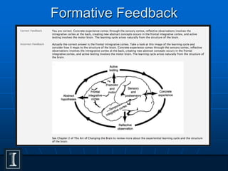 Formative Feedback
 