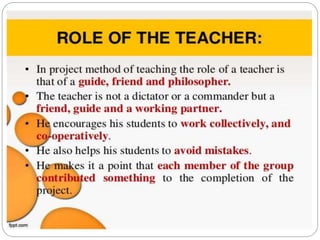 Teaching methodologies