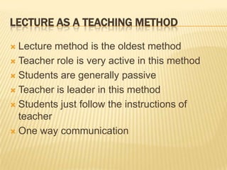Teachingmethodology 130310122237-phpapp02 | PPTX