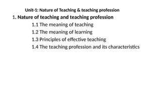 Teaching Method U1 2 Teaching Methodology Pptx