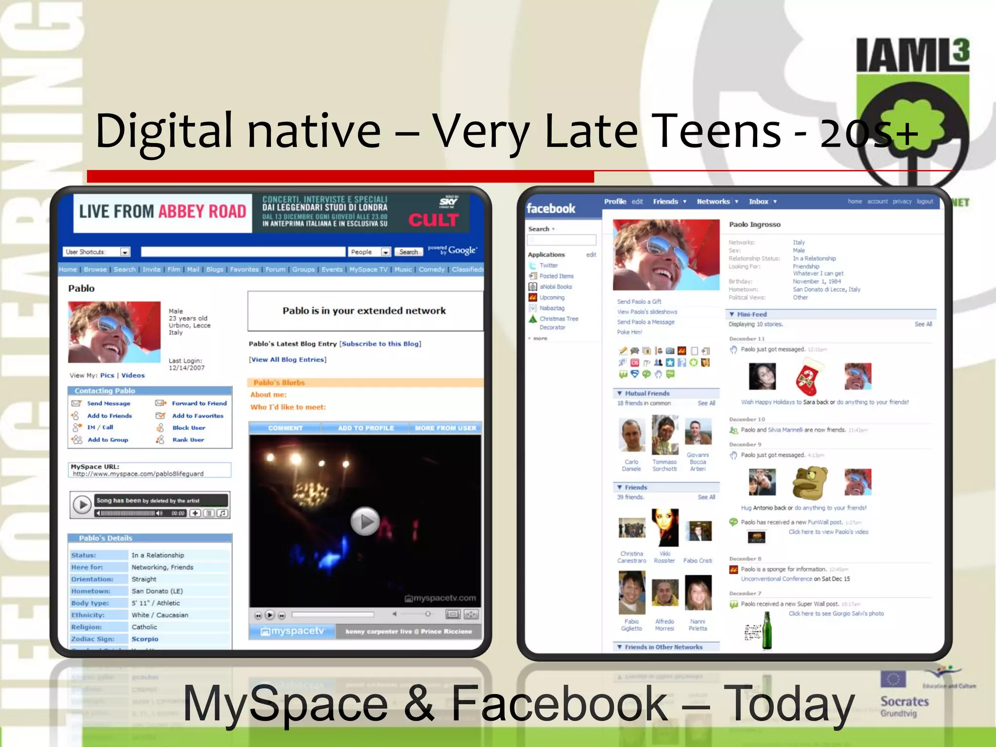 Teaching the natives in the networked space