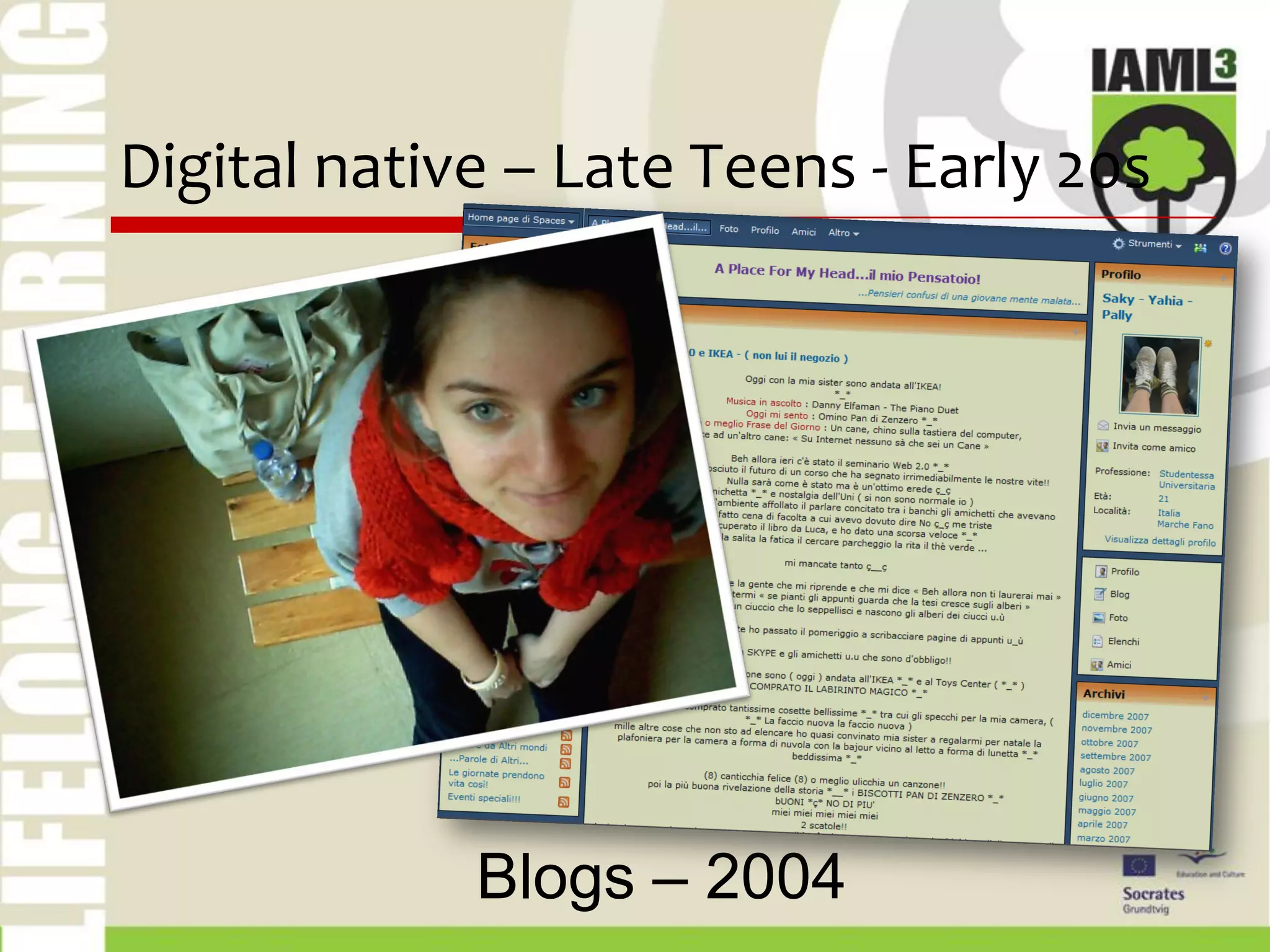 Teaching the natives in the networked space