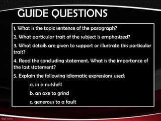 TEACHING OF WRITING SAMPLE LESSON PLAN | PPT