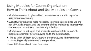 Teaching Online with Canvas: A Brief Introduction for New Teachers.pptx