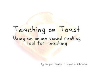 Teaching On Toast