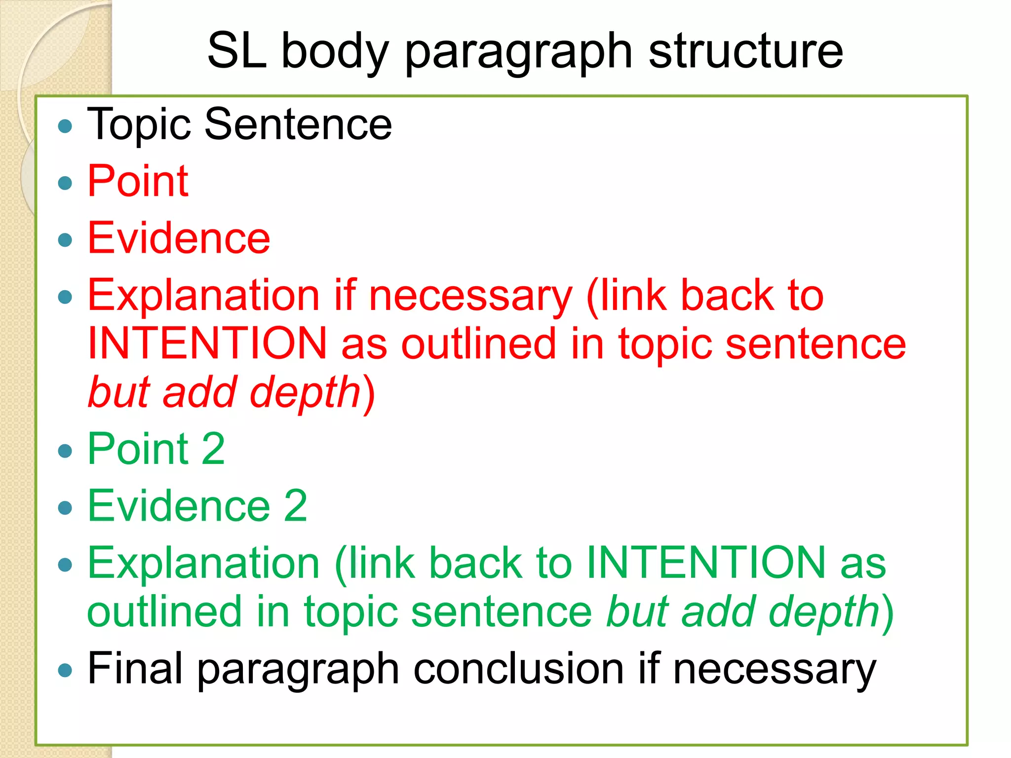 Teachingpaper 1-structure blog | PPTX