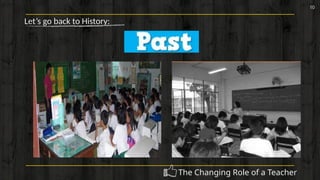10
Let’s go back to History:
The Changing Role of a Teacher
 