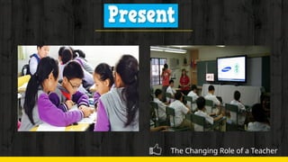 12
The Changing Role of a Teacher
 