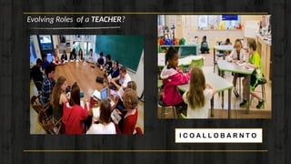 22
Evolving Roles of a TEACHER?
I C O A L L O B A R N T O
 