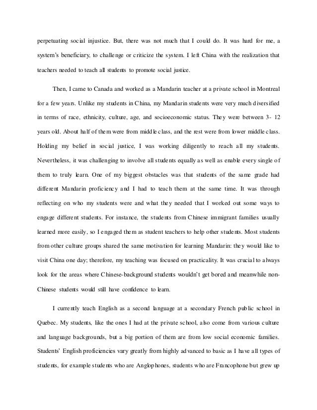 teaching philosophy examples english teaching philosophy example