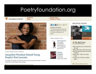 Poetryfoundation.org
 