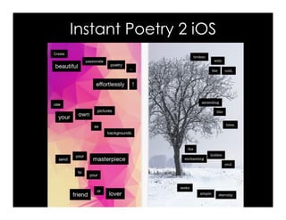 Instant Poetry 2 iOS
 