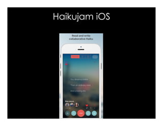 Haikujam iOS
 