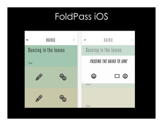 FoldPass iOS
 