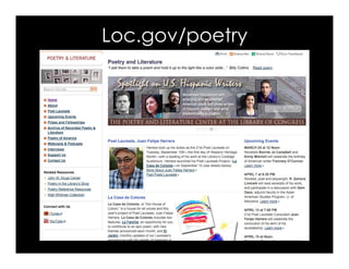 Loc.gov/poetry
 