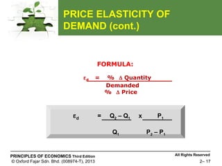 ppt - part 2 markets: demand, supply, and elasticity... Teaching PowerPoint Slides - Chapter 2.ppt