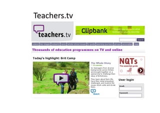 Teachers.tv 
 