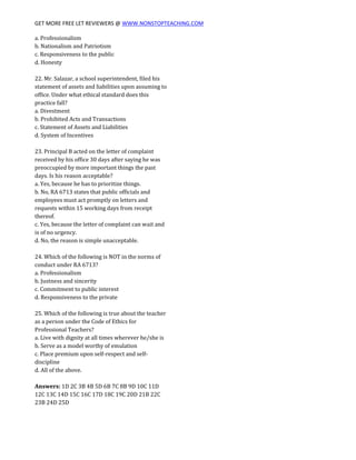 Teaching profession part 2 | PDF | Education