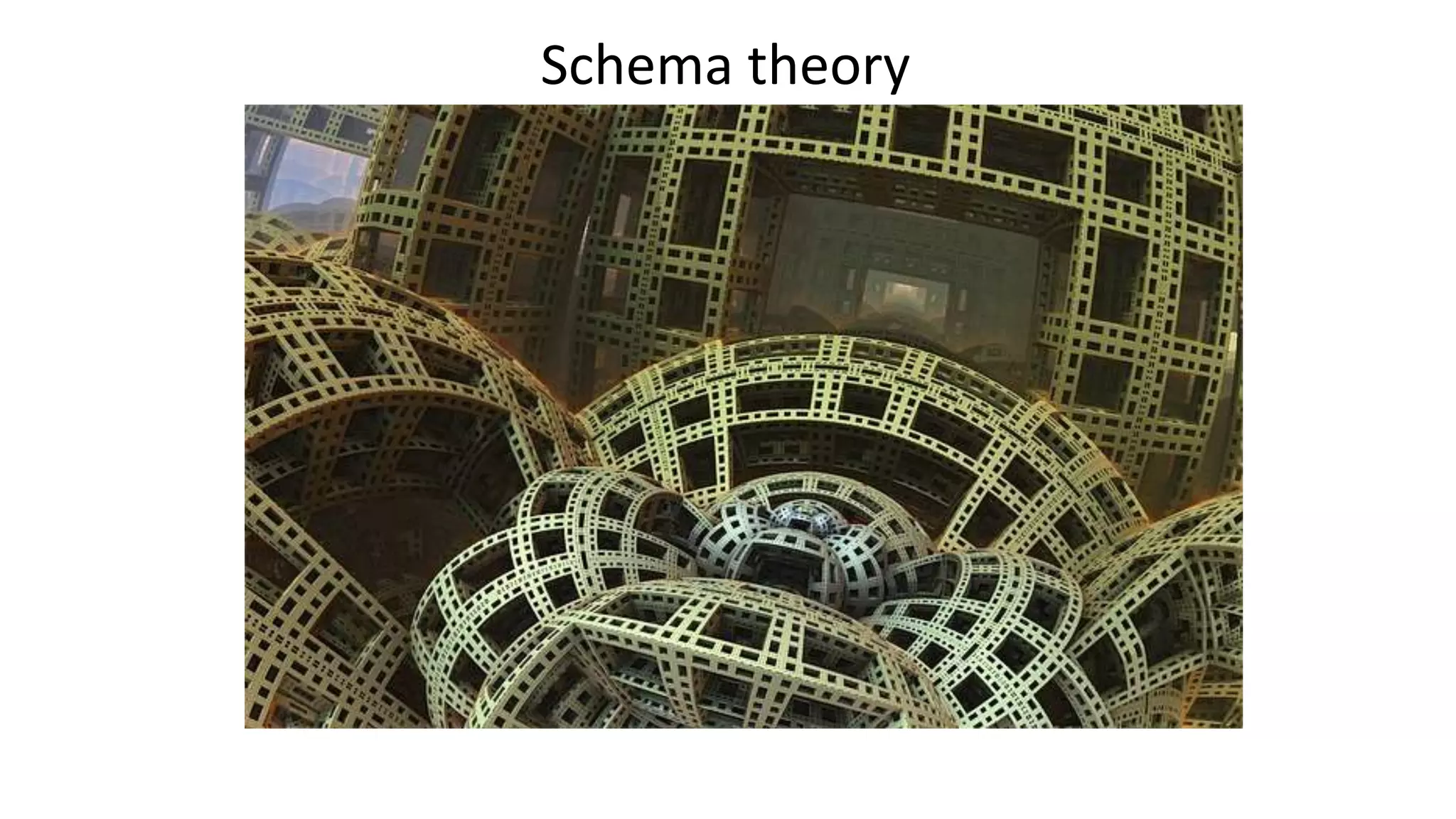 Schema theory
 