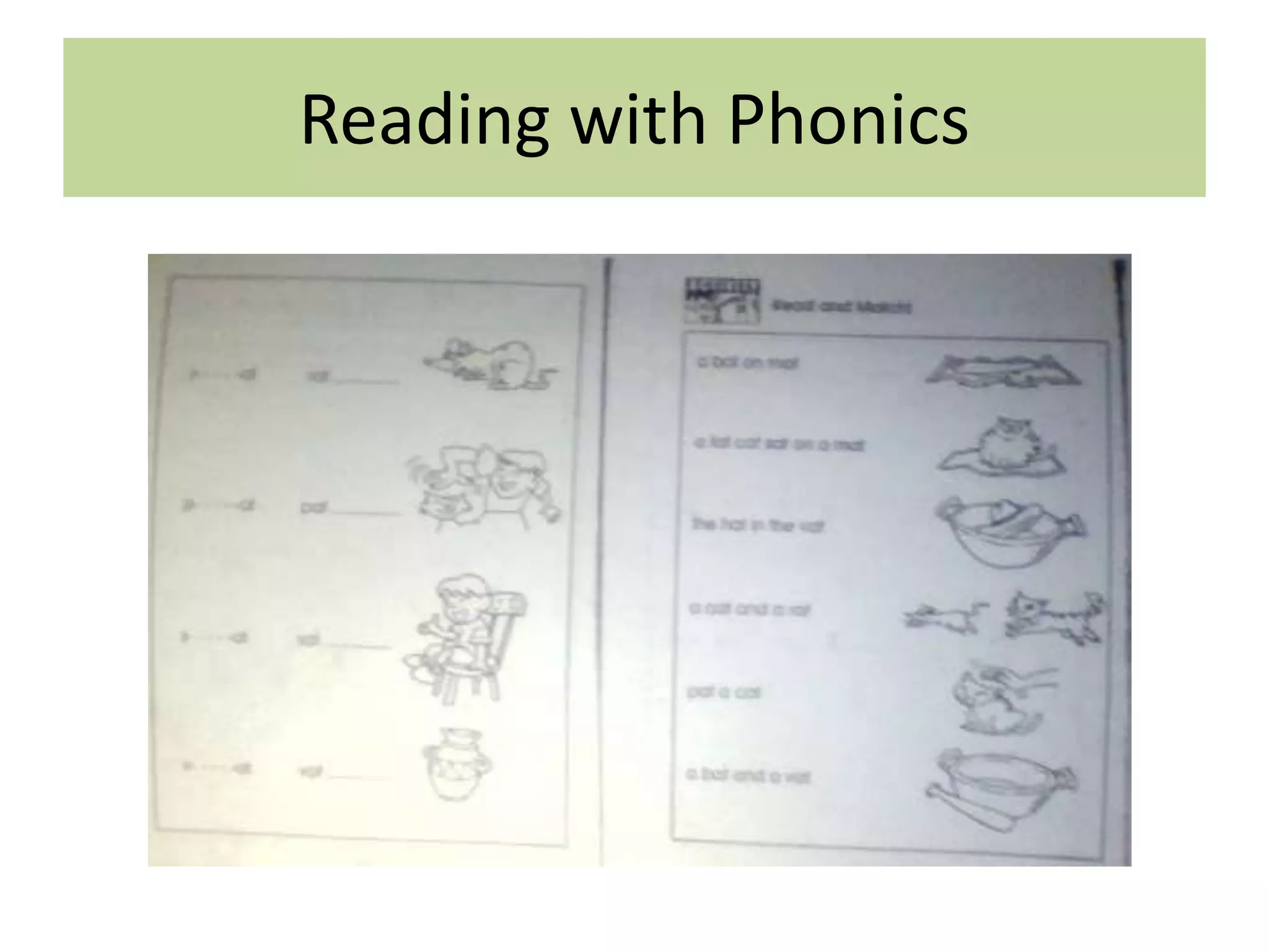 Reading with Phonics
 