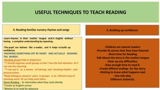 Teaching reading to young learners | PPTX