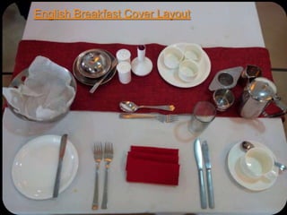 English Breakfast Cover Layout
 