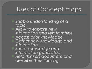 Teaching science using concept maps | PPT