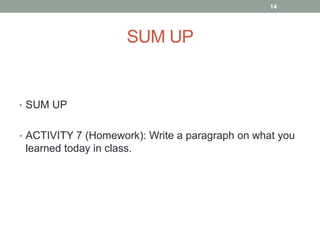 Teaching simple past tense | PPTX