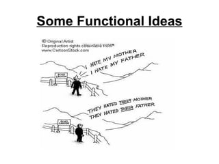 Some Functional Ideas
 