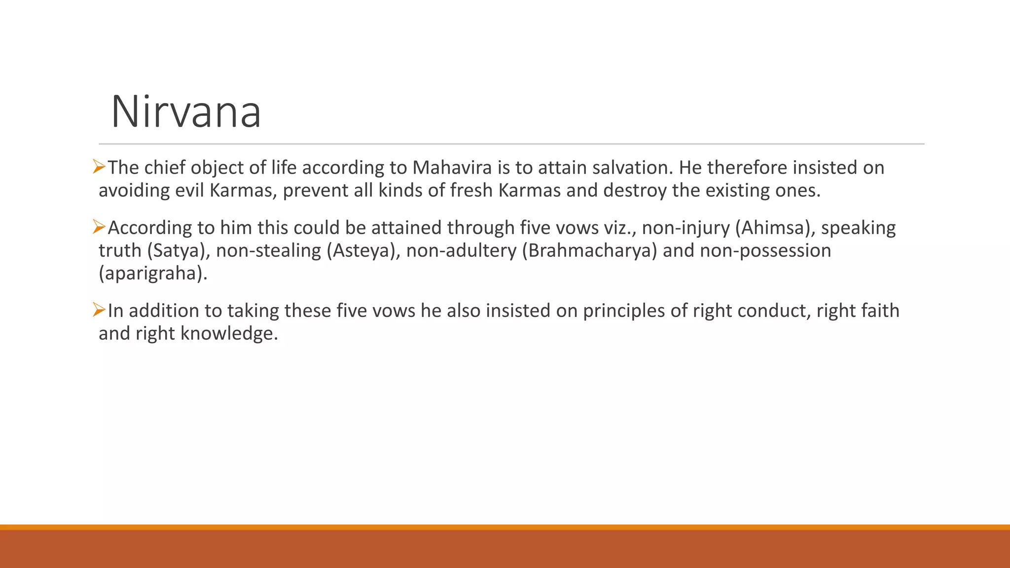 Teachings of Lord mahavira | PDF