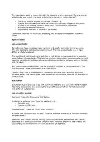 Teaching statistics in industry | PDF