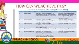 HOW CAN WE ACHIEVE THIS?
 