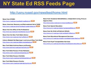 http://usny.nysed.gov/newsfeed/home.html
 